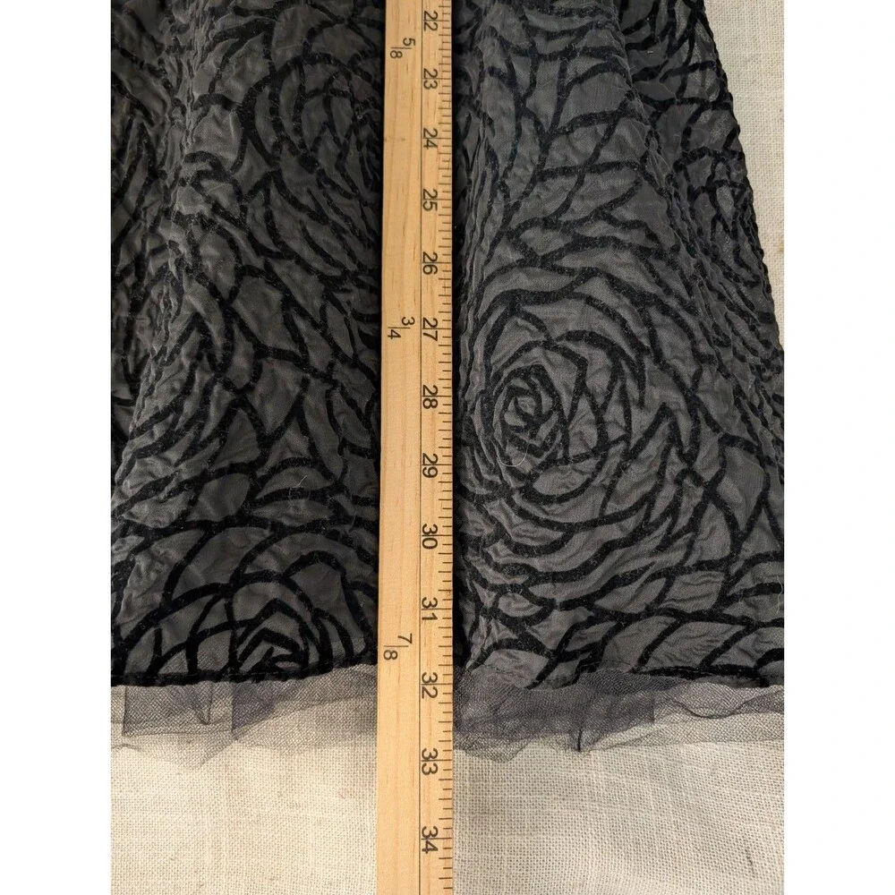 Rare Editions Girls Dress Floral Size 16 Floral Jeweled Black